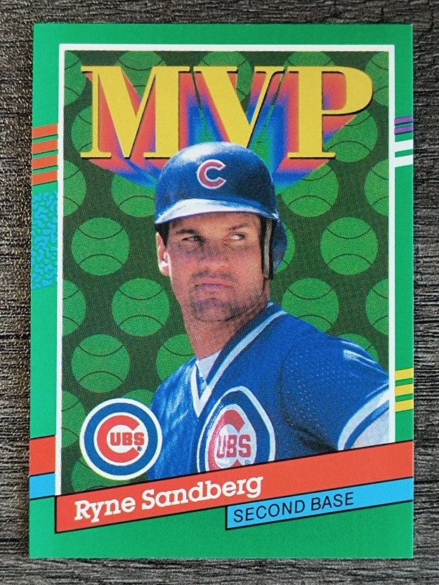 1991 Donruss #404 Ryne Sandberg MVP