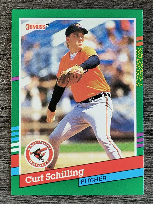 1991 Donruss #556 Curt Schilling