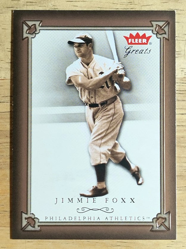 2004 Greats of the Game #4 Jimmie Foxx