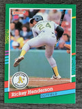 1991 Donruss #648 Rickey Henderson