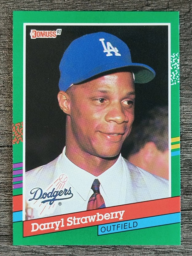 1991 Donruss #696 Darryl Strawberry