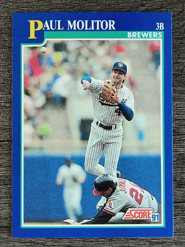 1991 Score #49 Paul Molitor