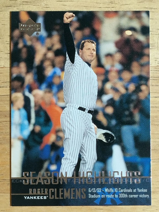 2004 Upper Deck #267 Roger Clemens SH CL