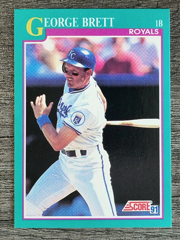 1991 Score #120 George Brett