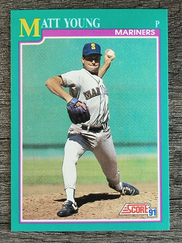 1991 Score #126 Matt Young