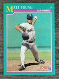 1991 Score #126 Matt Young