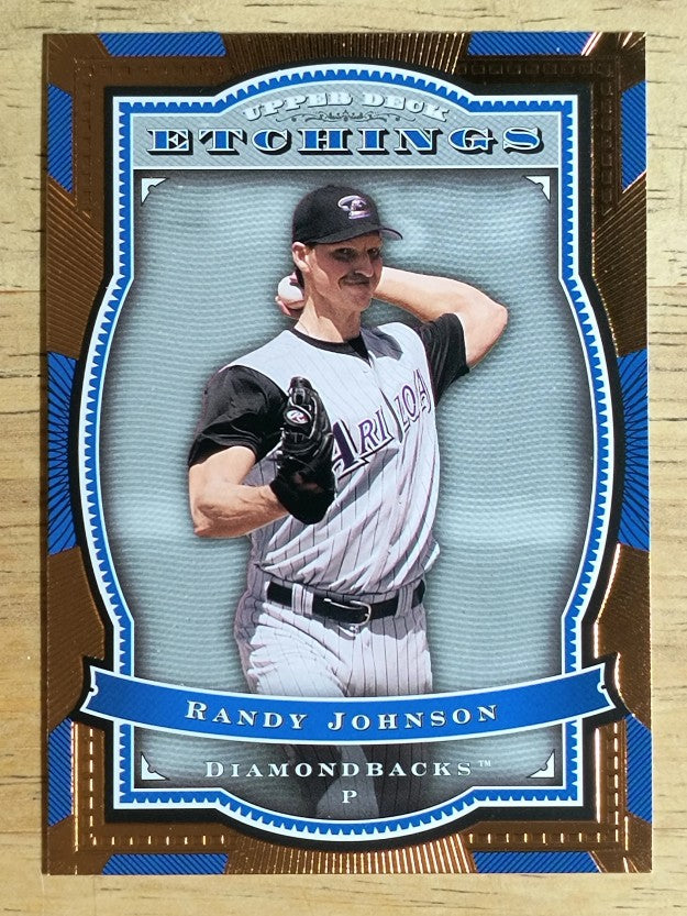 2004 Upper Deck Etchings #27 Randy Johnson
