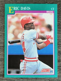 1991 Score #137 Eric Davis
