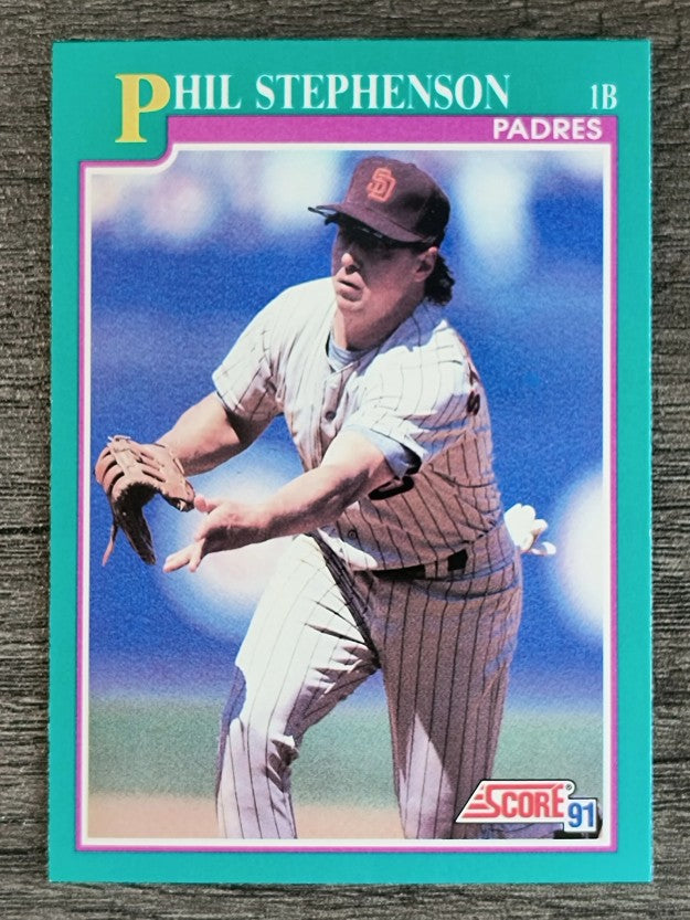 1991 Score #138 Phil Stephenson