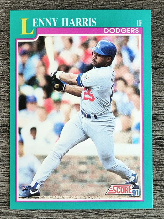 1991 Score #144 Lenny Harris