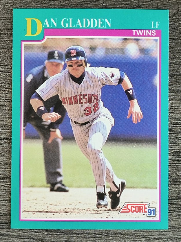 1991 Score #163 Dan Gladden