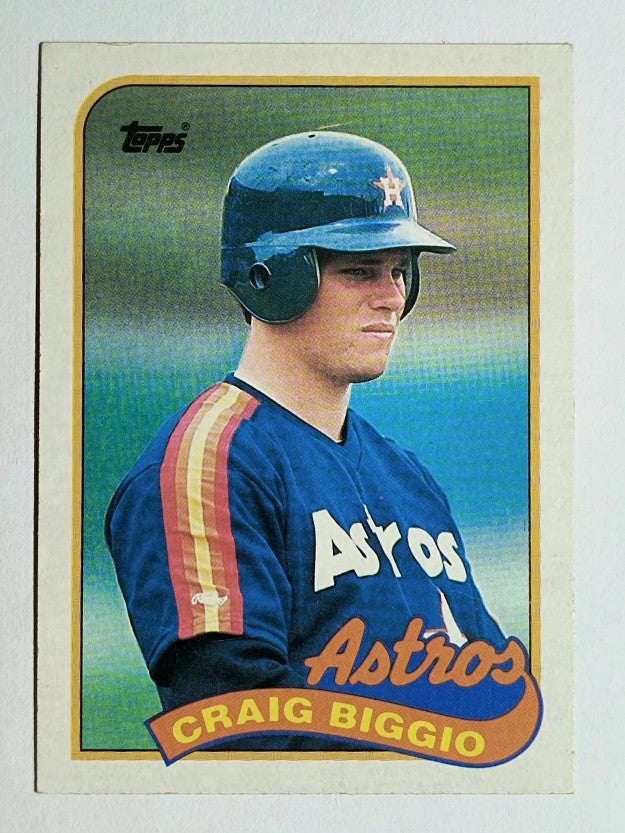1989 Topps #49 Craig Biggio RC (EXMT)