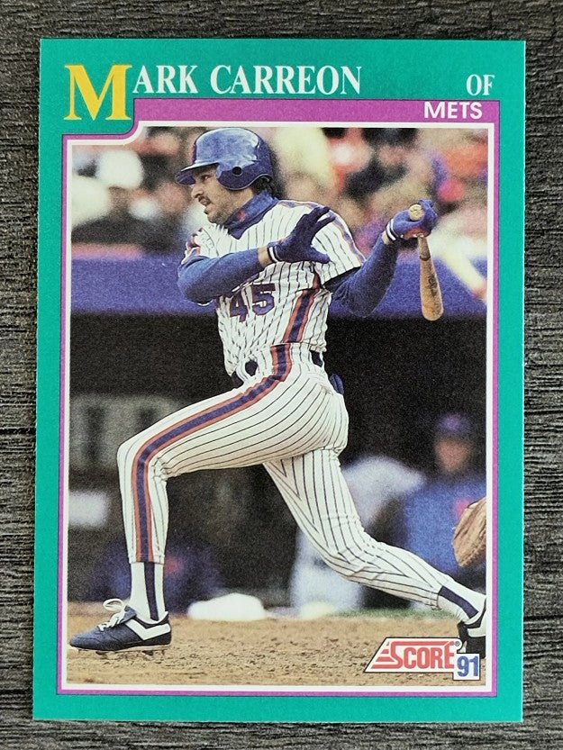 1991 Score #165 Mark Carreon