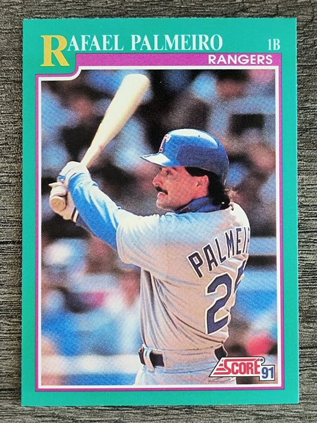 1991 Score #216 Rafael Palmeiro