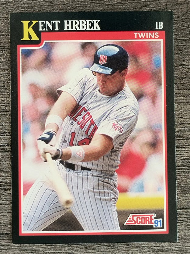 1991 Score #292 Kent Hrbek