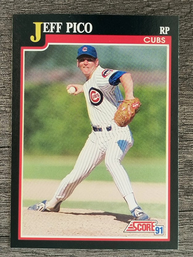 1991 Score #326 Jeff Pico