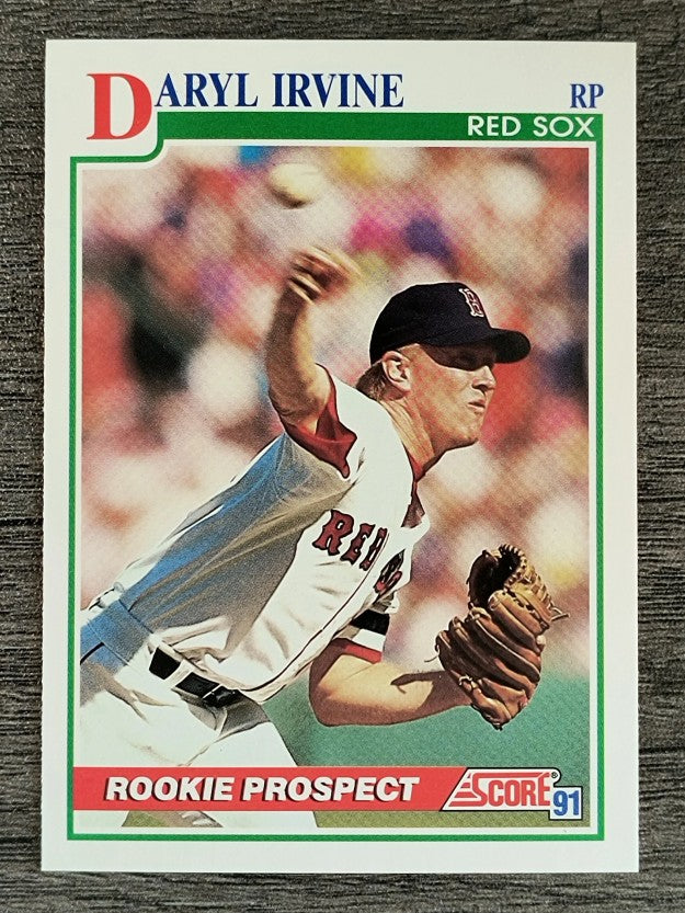 1991 Score #333 Daryl Irvine RC