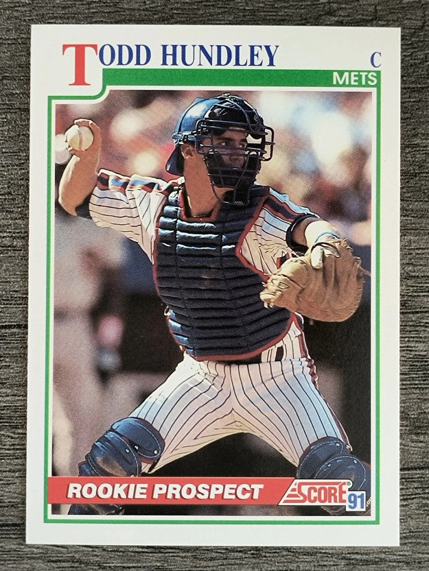 1991 Score #340 Todd Hundley