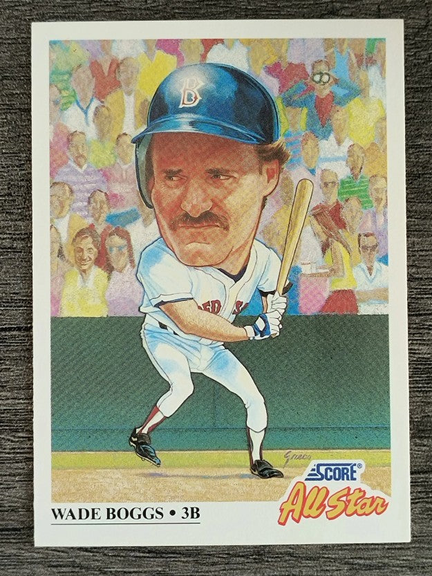 1991 Score #393 Wade Boggs AS