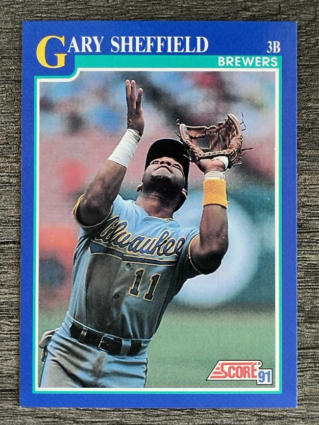 1991 Score #473 Gary Sheffield