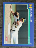 1991 Score #476 Mike Gallego