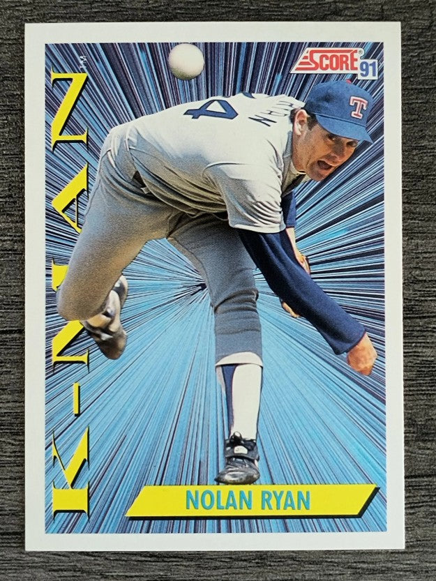 1991 Score #686 Nolan Ryan KM