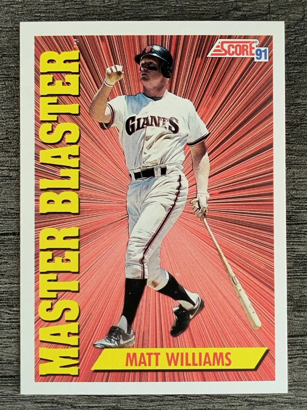 1991 Score #689 Matt Williams MB