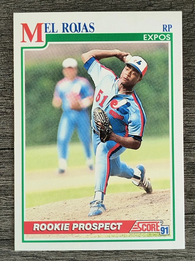 1991 Score #729 Mel Rojas