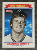 1991 Score #769 George Brett HL