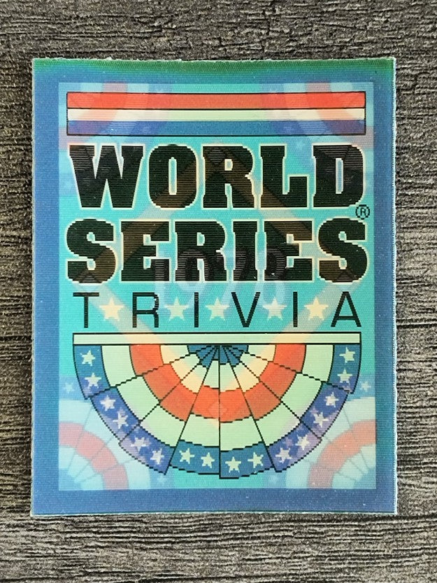1991 Score Magic Motion Trivia #9 Trivia Card 9