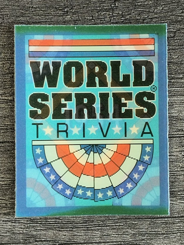 1991 Score Magic Motion Trivia #16 Trivia Card 16