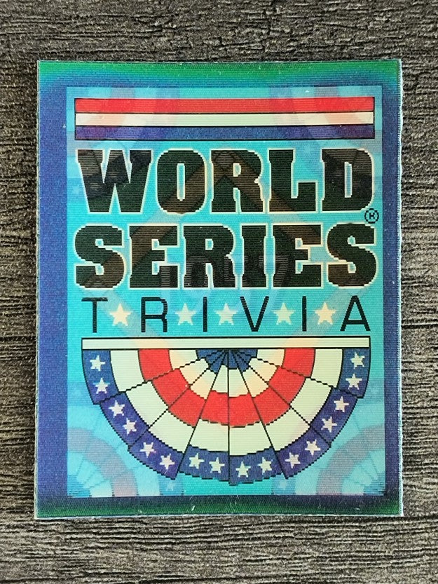 1991 Score Magic Motion Trivia #18 Trivia Card 18