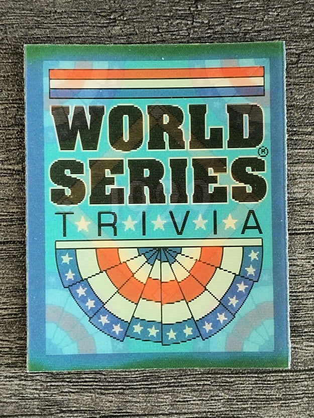 1991 Score Magic Motion Trivia #23 Trivia Card 23