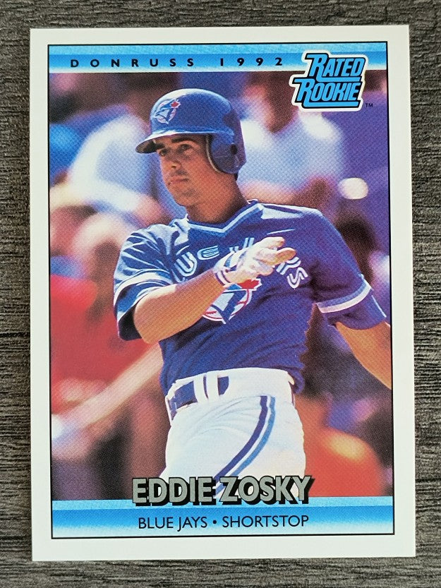 1992 Donruss #8 Eddie Zosky RR