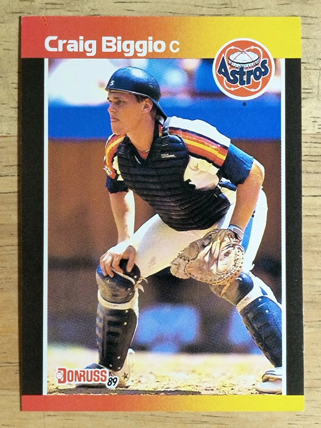 1989 Donruss #561 Craig Biggio DP RC
