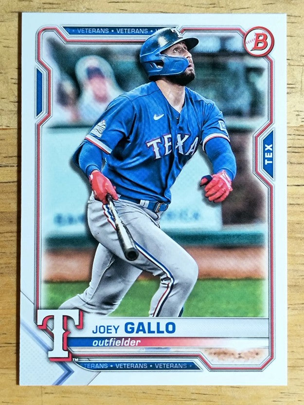 2021 Bowman #32 Joey Gallo