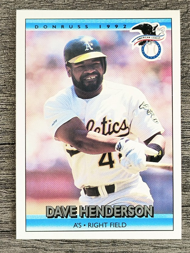 1992 Donruss #21 Dave Henderson AS