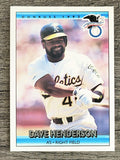 1992 Donruss #21 Dave Henderson AS