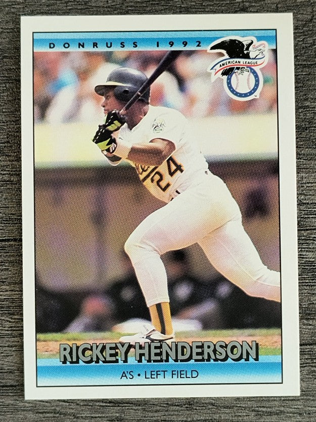1992 Donruss #30 Rickey Henderson AS