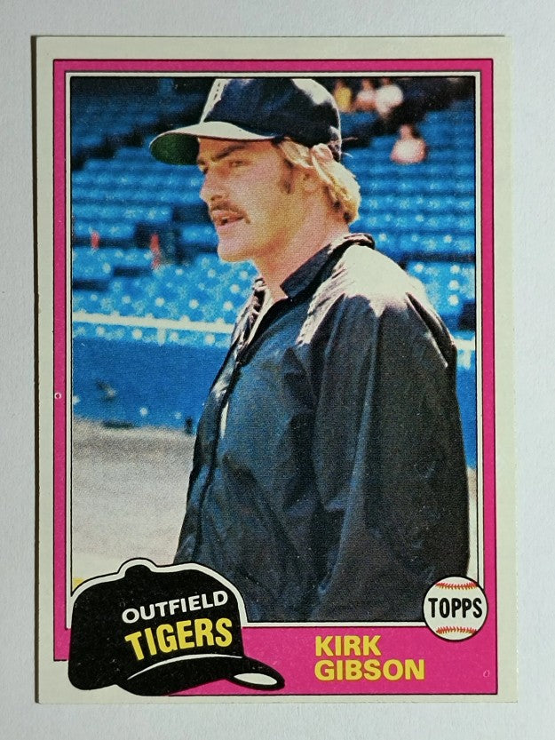 1981 Topps #315 Kirk Gibson RC