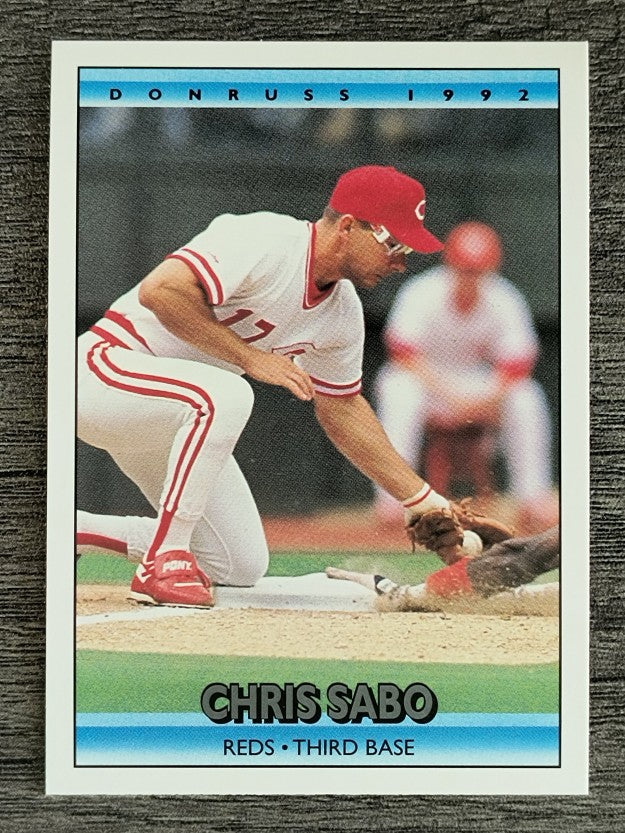 1992 Donruss #50 Chris Sabo