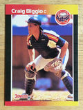 1989 Donruss #561 Craig Biggio DP RC (NM)