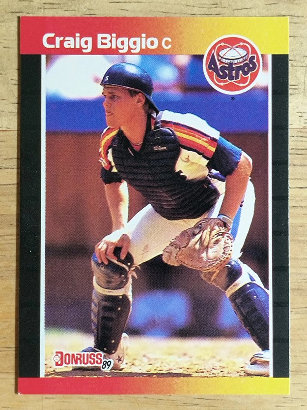 1989 Donruss #561 Craig Biggio DP RC (NM)