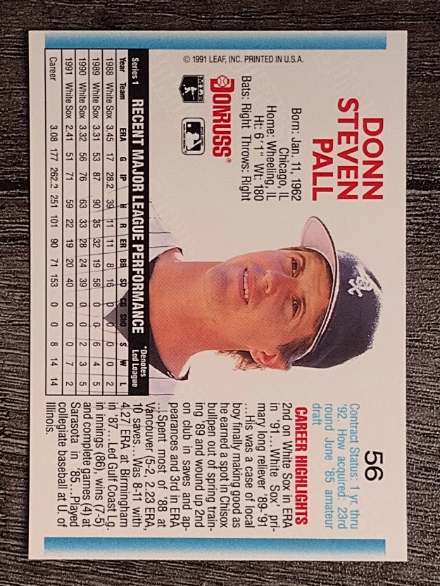 1992 Donruss #56 Donn Pall