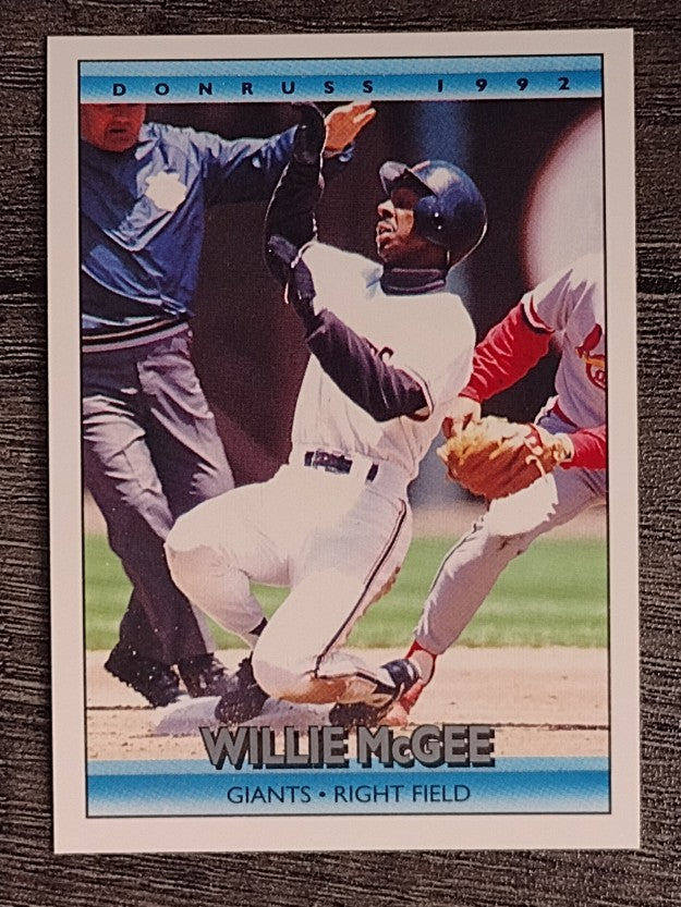 1992 Donruss #60 Willie McGee