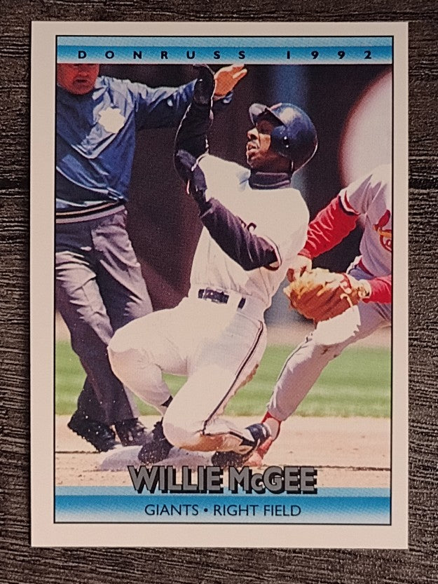 1992 Donruss #60 Willie McGee