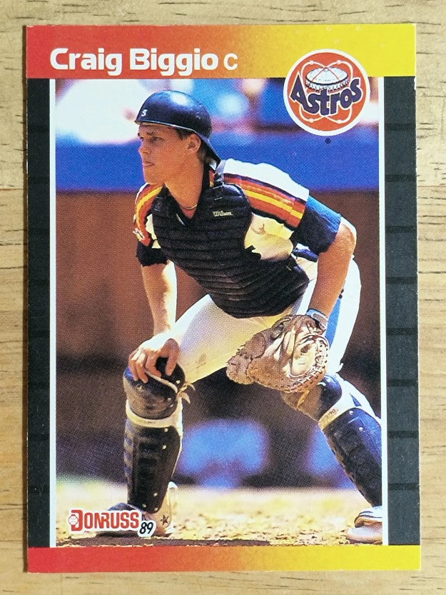 1989 Donruss #561 Craig Biggio DP RC