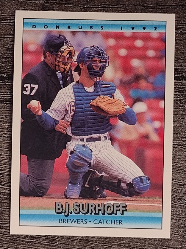 1992 Donruss #70 B.J. Surhoff