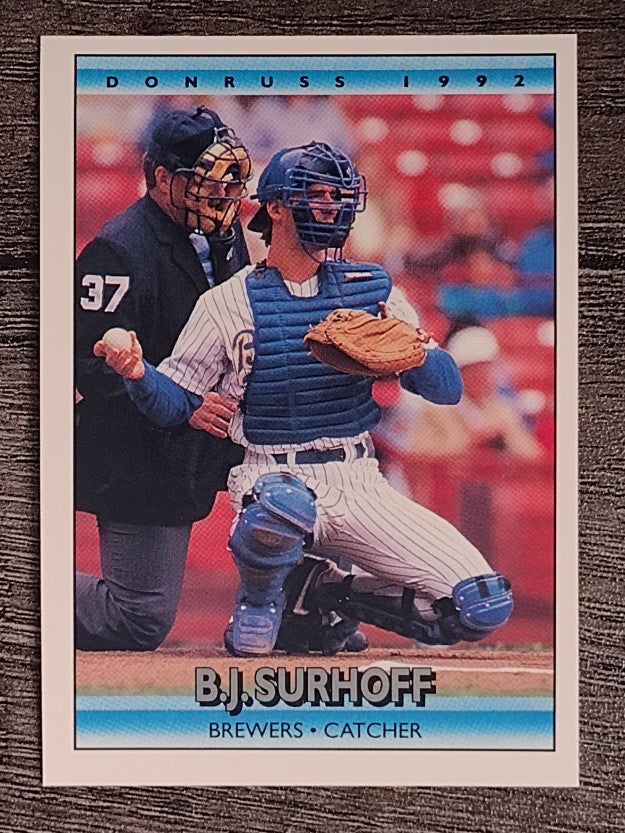 1992 Donruss #70 B.J. Surhoff