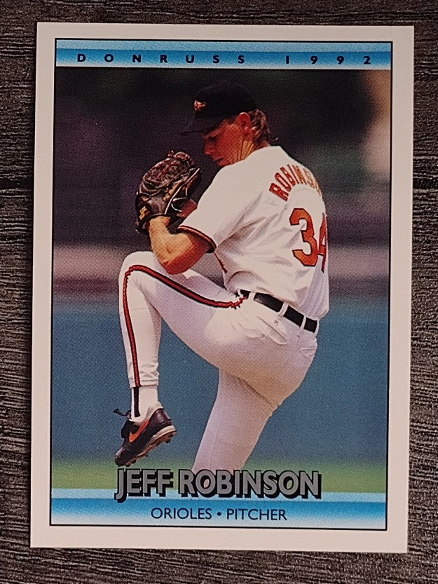 1992 Donruss #77 Jeff M. Robinson